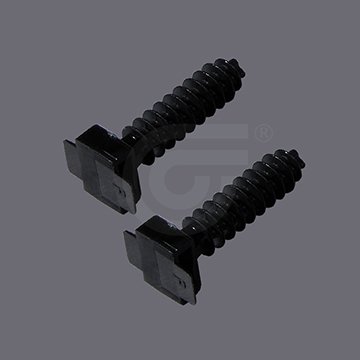WHITE OR BLACK MASONRY CABLE TIE MOUNTS KNOCK IN WALL PLUG WOOD MOUNT 
